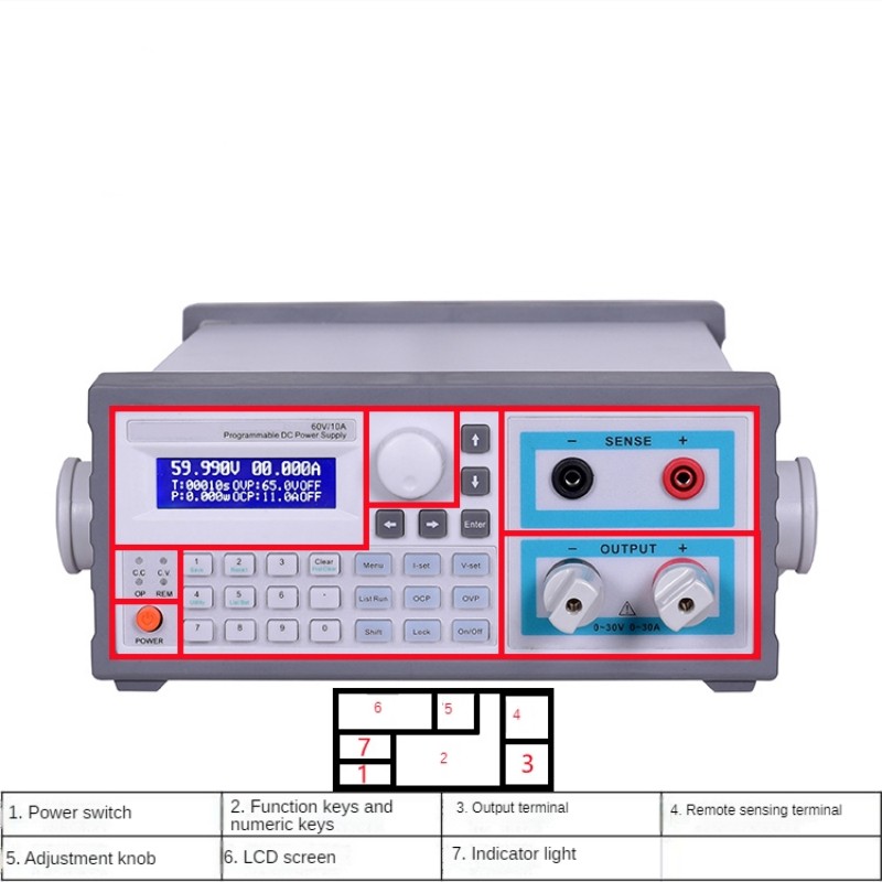 Switching Dc Power Supply 300V 1A - Лабораторный регулируемый источник питания постоянного тока