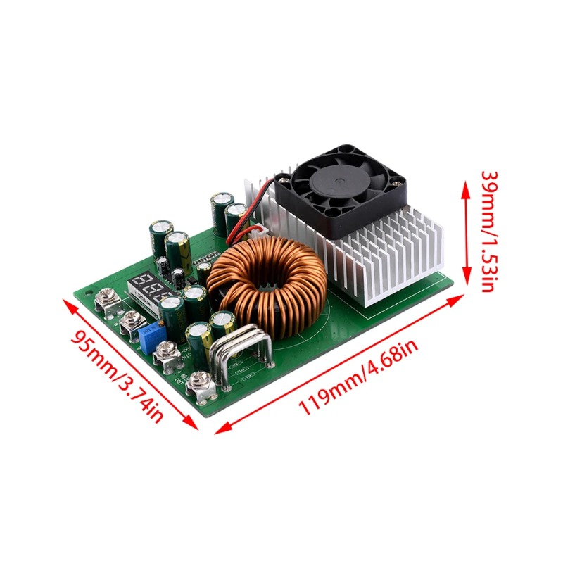 Преобразователь DC-DC Buck 100 – обзор и цена Step Down Dc Power Supply Module 1000W